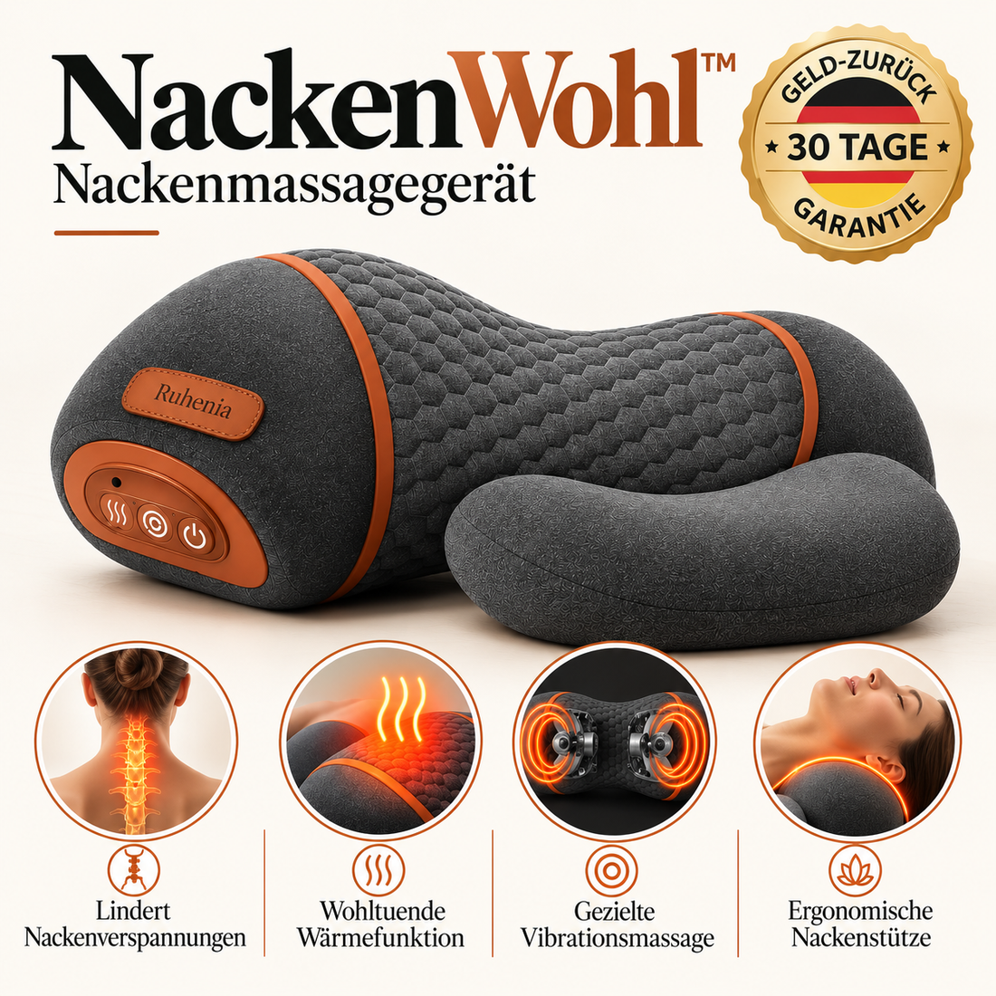 NackenWohl™ - Nackenmassagegerät
