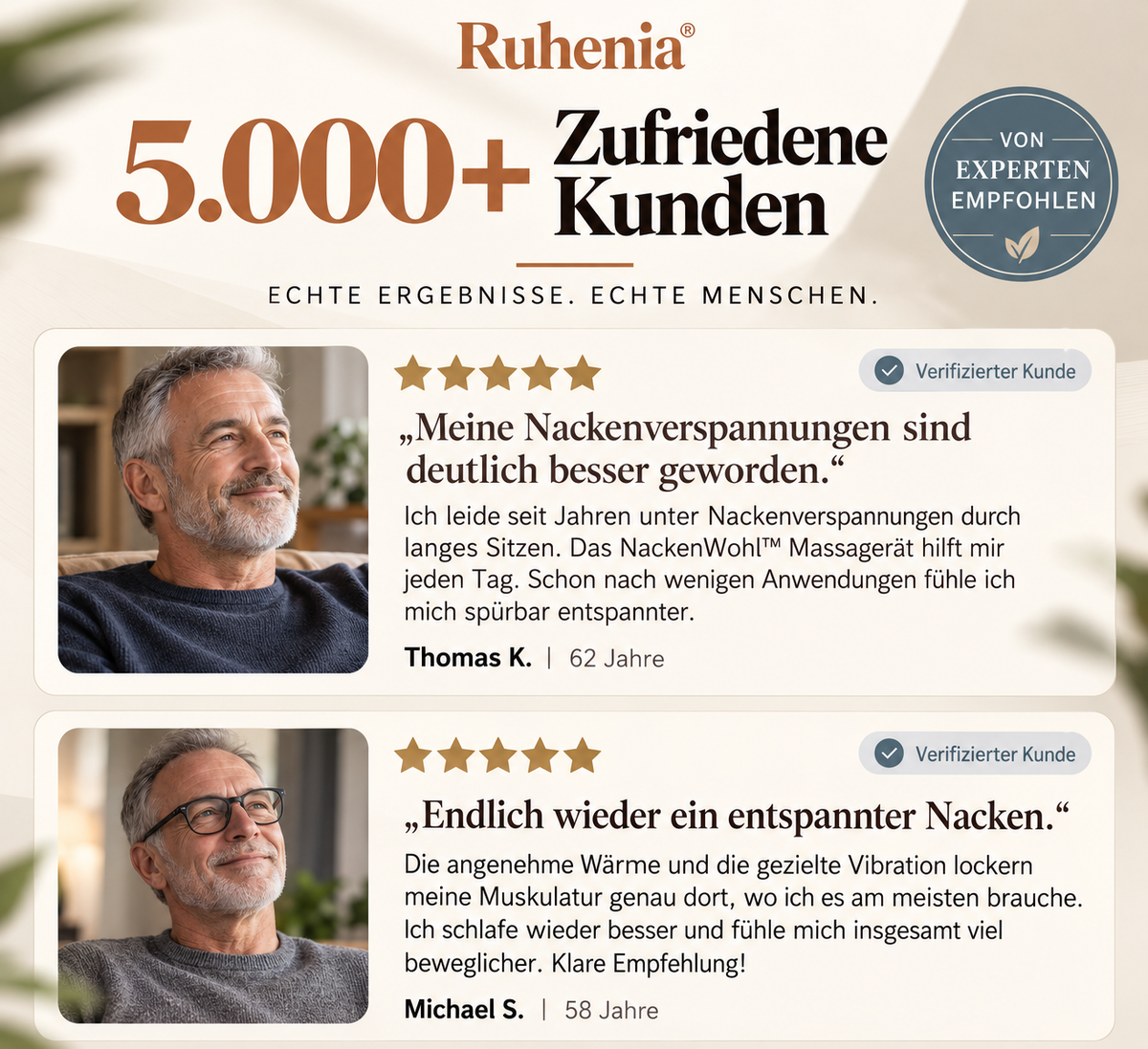 NackenWohl™ - Nackenmassagegerät